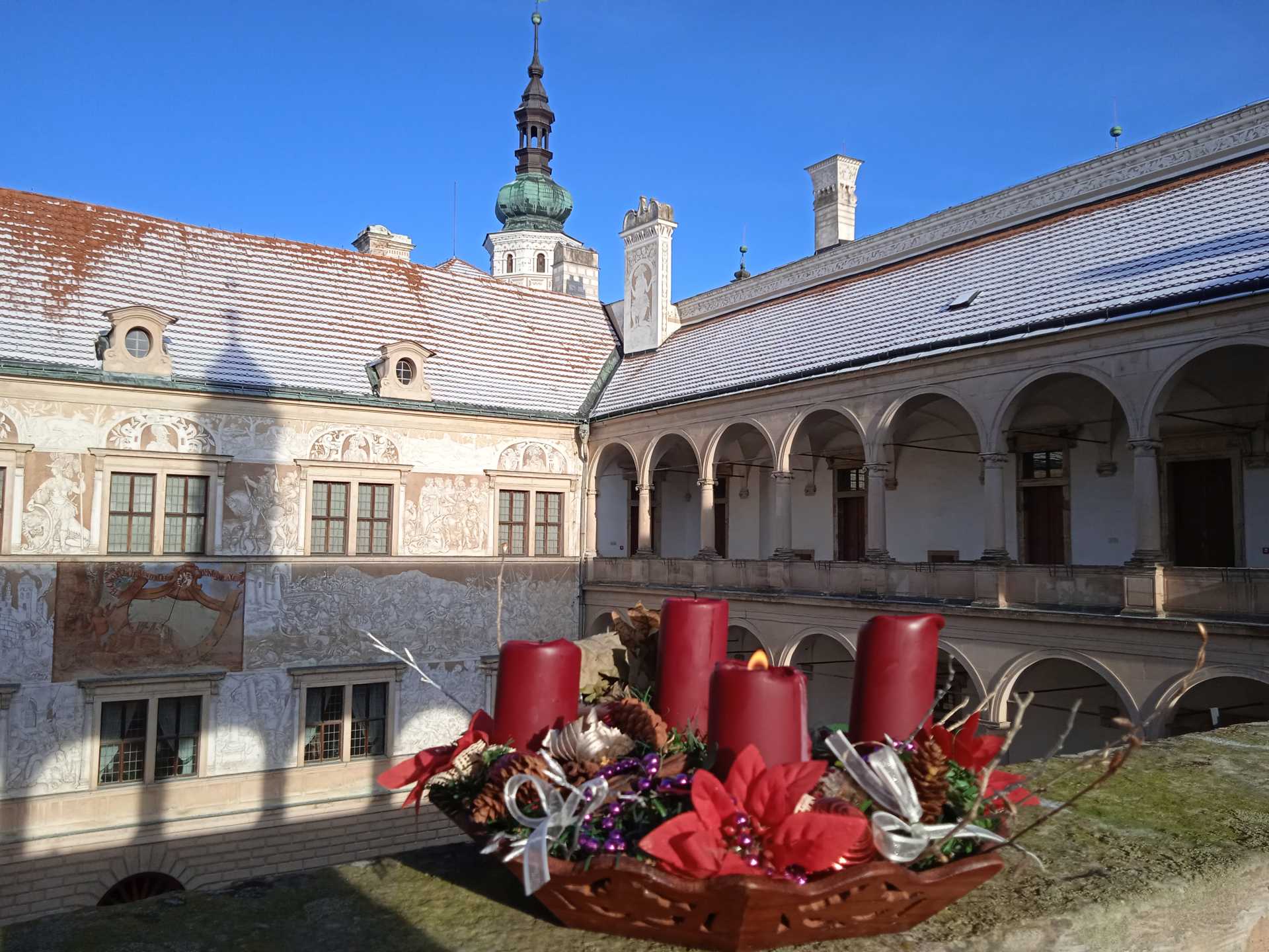 Vánoční prohlídky zámku Litomyšl - čt-ne